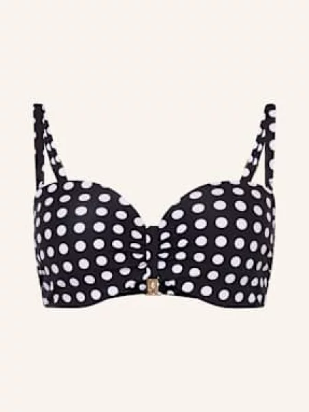 Chantelle Góra Od Bikini Z Fiszbinami Sauvage schwarz biały