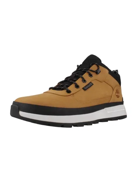 Sneakerși Timberland din dantelă maro