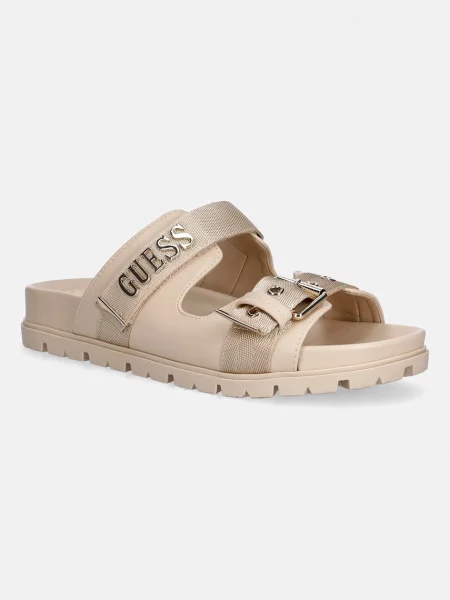 Șlapi Guess galben