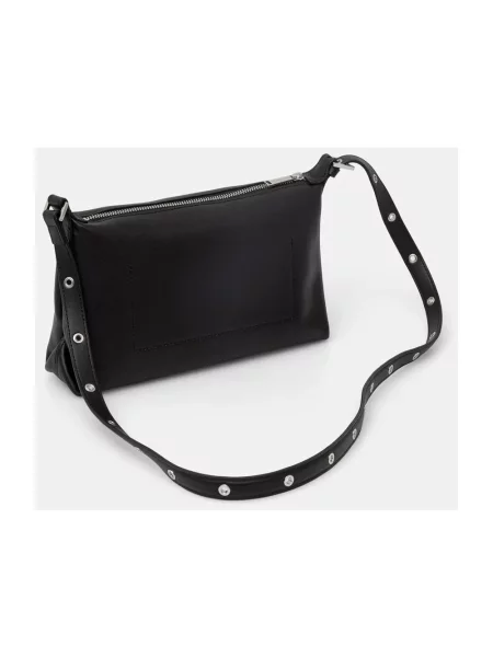 Karl Lagerfeld torebka bagietka skórzana K/EYELETS czarna
