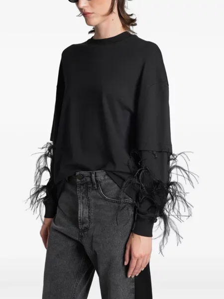 Tricou Darkpark cu pene negru