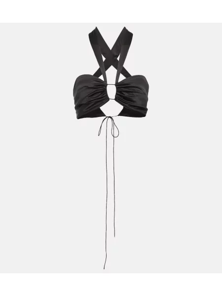 Satynowy top The Sei czarny