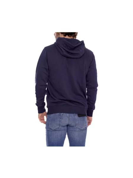 Bluza z kapturem Tommy Hilfiger z logo niebieska