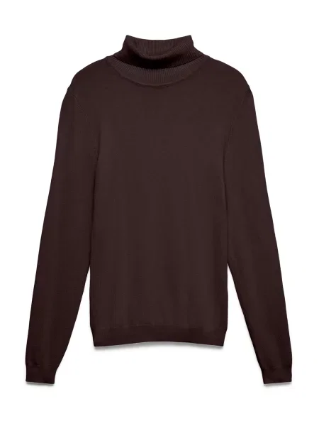 VERO MODA Pulover VMGLORY ciocolatiu