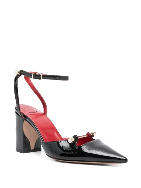 Pantofi cu toc Hardot din piele negru