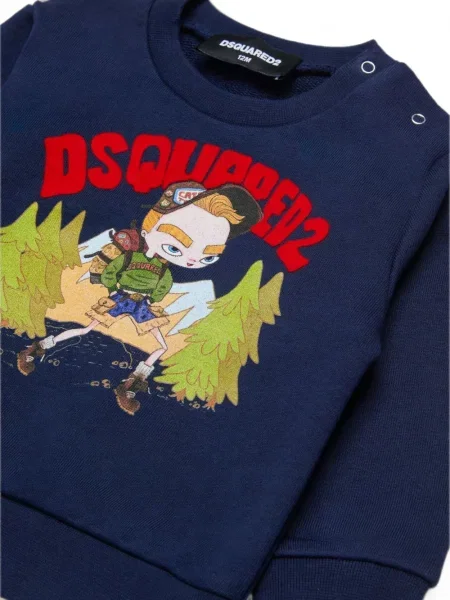 Dětské svetr Dsquared2 modrý