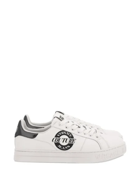 Sneakerși Versace Jeans Couture cu imagine alb