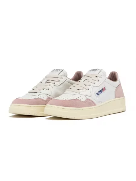 Sneakersy Autry zamszowe różowe