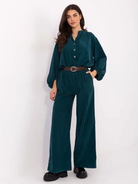 Cămașă Italy Moda verde