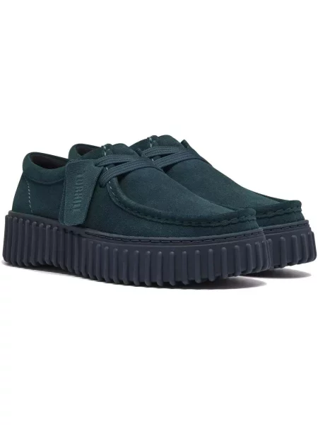 Pantofi Clarks verde