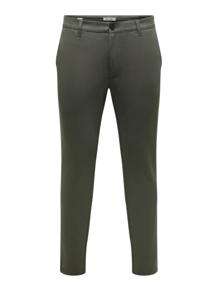 Only & Sons Pantaloni eleganți ONSMark închis gri