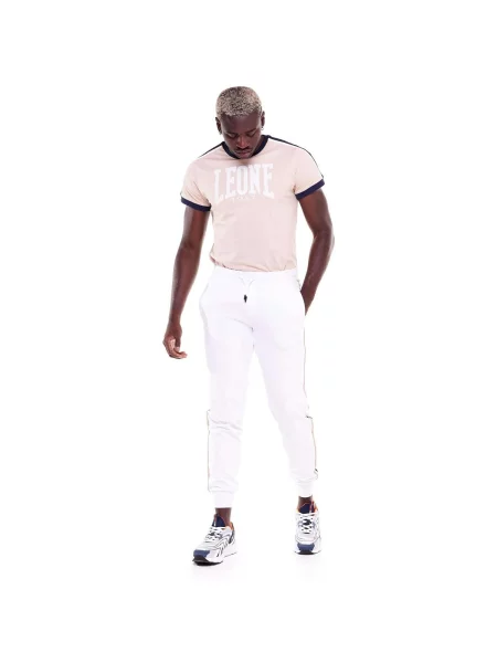Pantaloni sport Leone 1947 alb