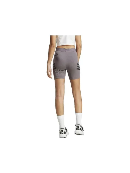 Leggings Adidas cu dungi gri