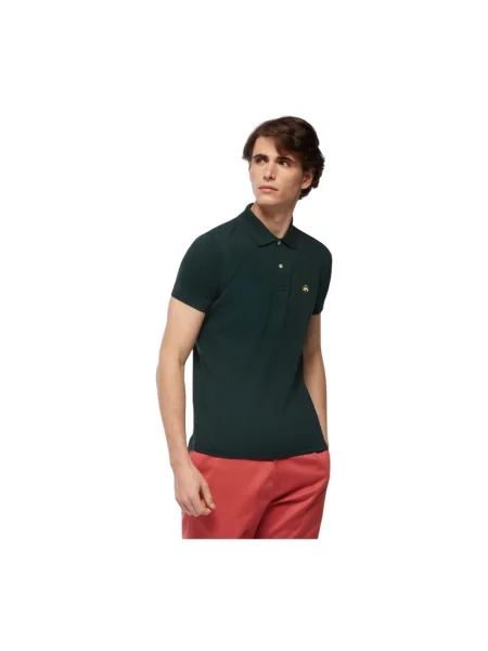 Koszulka polo Brooks Brothers polarowa zielona