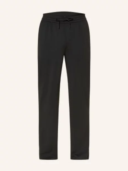 Lululemon Spodnie Treningowe Soft Jersey Classic Fit Regular schwarz czarne