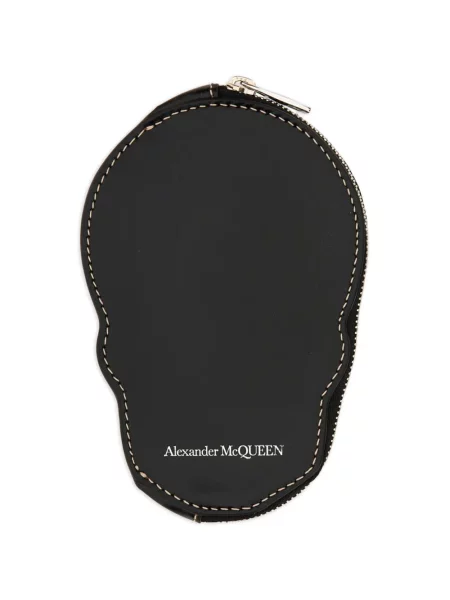 Portofel Alexander Mcqueen din piele negru