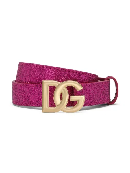 Pasek dziecięcy Dolce And Gabbana różowy