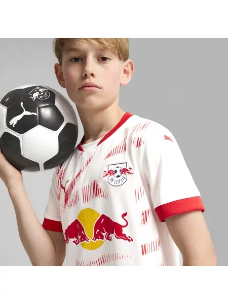 PUMA Młodzieżowa koszulka domowa RB Leipzig Odzież biały