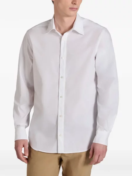 Cămașă Glanshirt din poplin alb