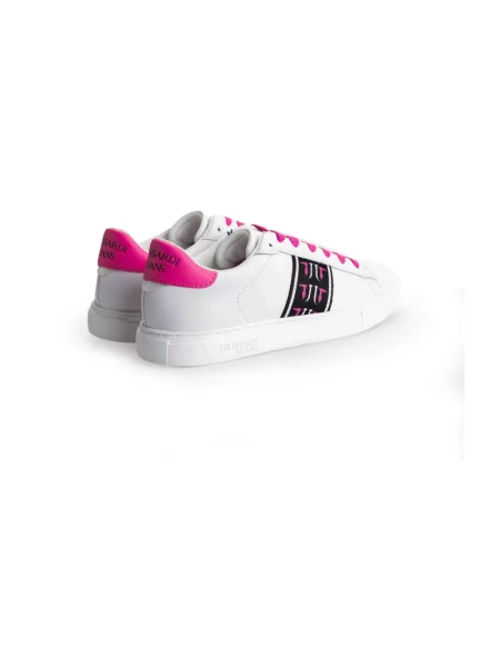 Sneakersy Trussardi skórzane białe