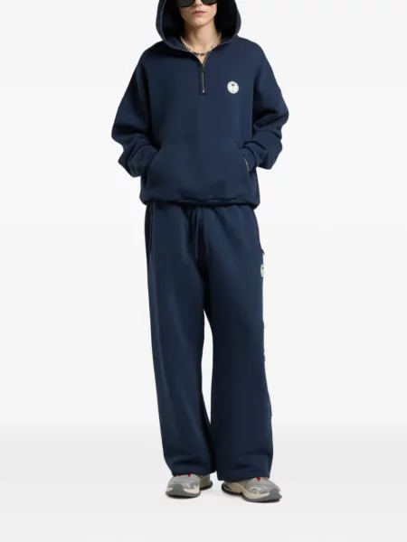 Pantaloni Palm Angels alergare albastru