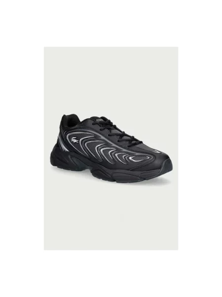 Sneakersy Lacoste czarne