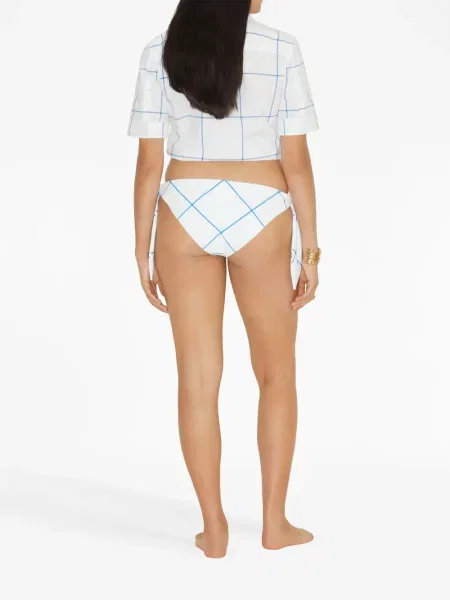 Cropp cămașă Burberry în carouri alb