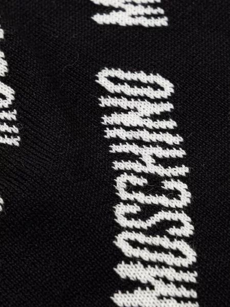 Moschino căciulă cu amestec de lână negru