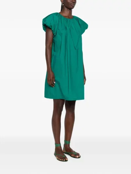 Cu centură rochie mini Moutaki verde