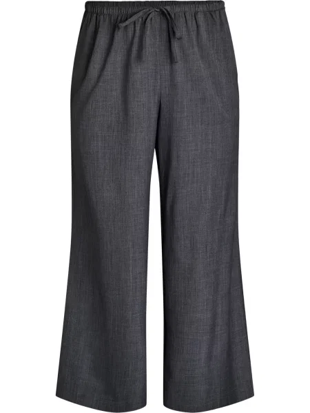 Zizzi Pantaloni Vina grafit gri