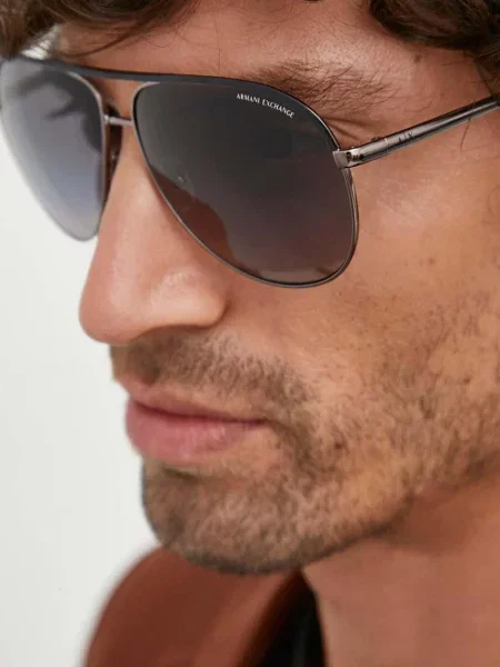Armani Exchange Sluneční brýle černé
