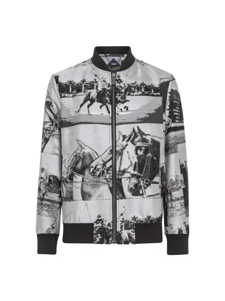 Kurtka bomber Billionaire czarny