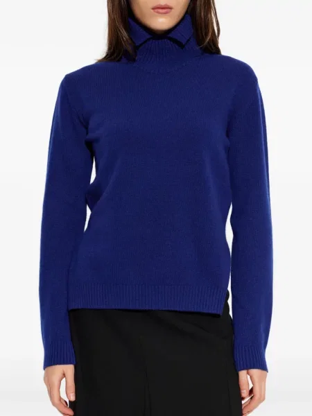 Heláncă Jil Sander de lână albastru