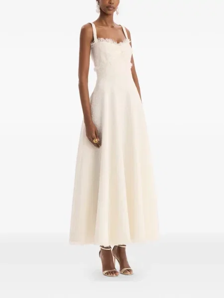 Rochie midi Oscar De La Renta de lână