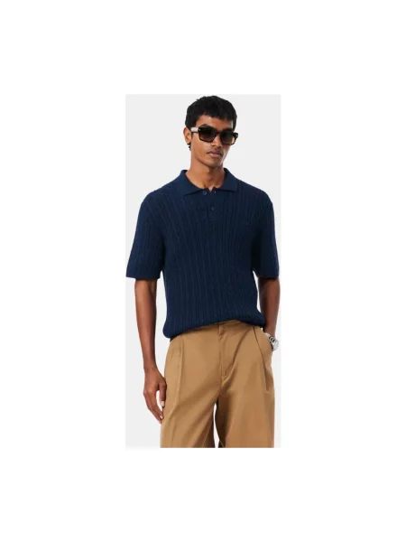 Sweter Lacoste niebieski