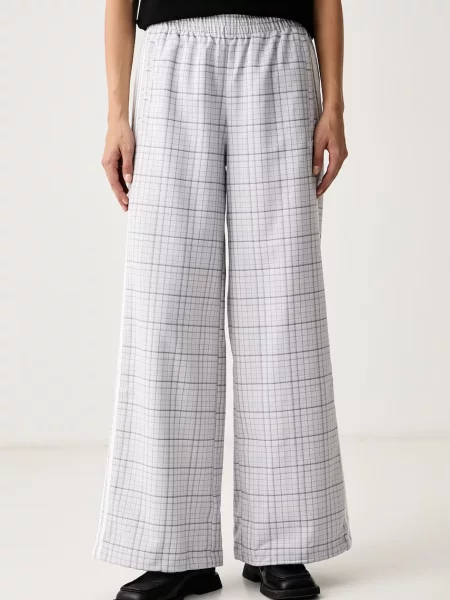 Adidas Originals pantaloni pentru femei cu vâscoză Advanced Archive gri