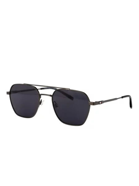 Ochelari de soare aviator Tommy Hilfiger negru