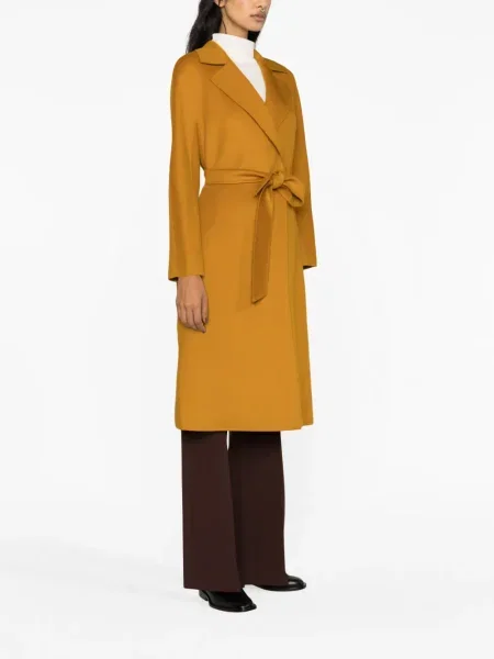 Megztas paltas Max Mara oranžinė