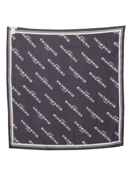 Fular Givenchy de mătase negru