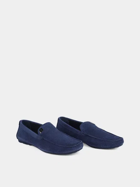 Замшеві Мокасини Miguel Miratez синій