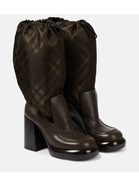 Čizme Burberry karirane