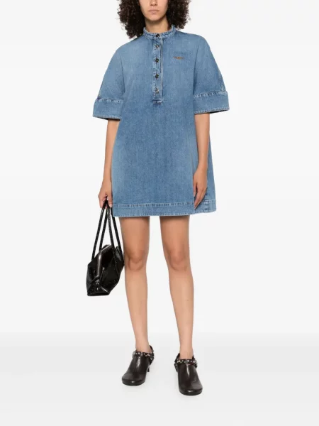 Džínsové šaty Givenchy modrá