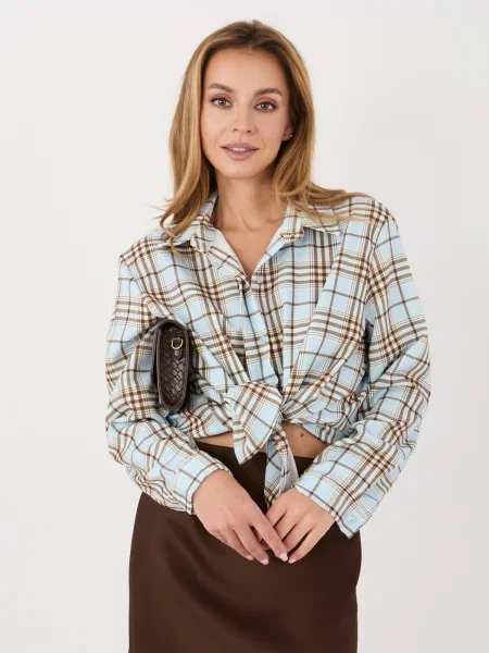 Cămașă Italy Moda albastru