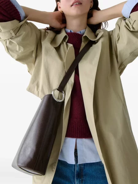 Geanta de piele Kate Spade din piele maro
