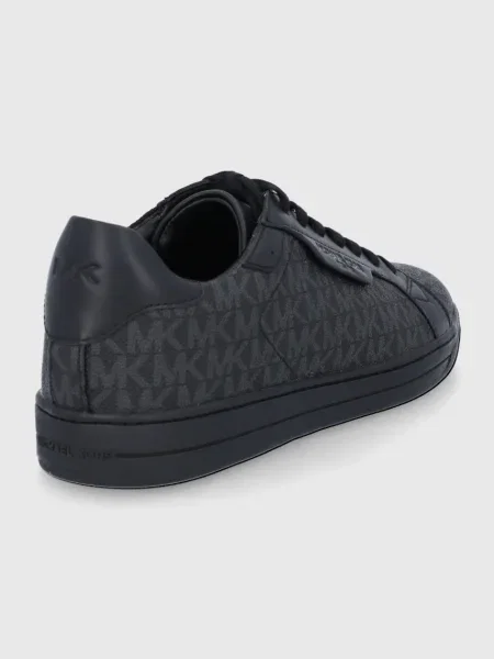 Michael Kors Sneakers KEATING cu adaos de piele negru