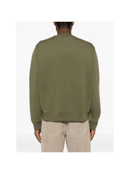 Bluza Emporio Armani z logo zielona