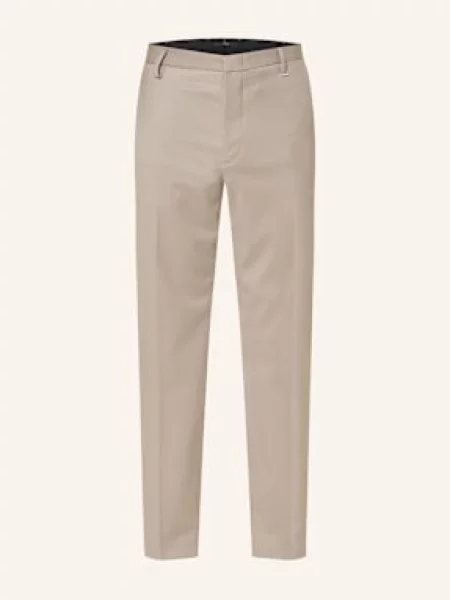 I'm Brian Spodnie Garniturowe Regular Fit beige beżowe