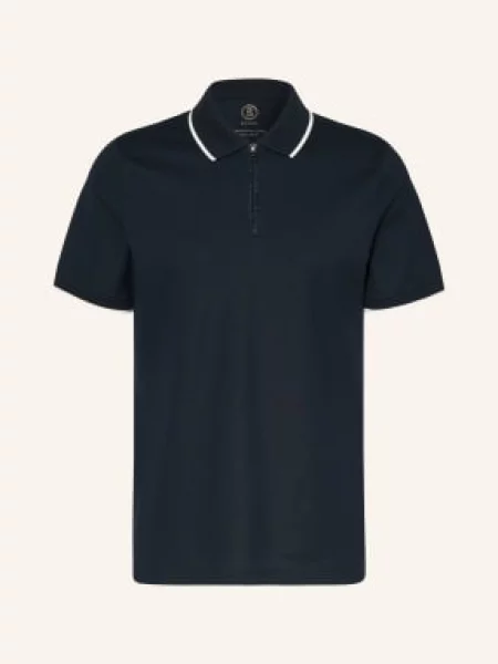 Bogner Piqué Polokošile Timo Regular Fit černá bílá