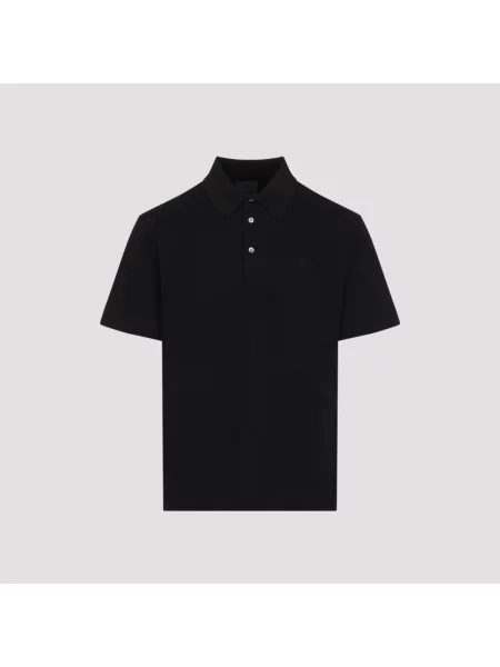 Haftowana koszulka polo Givenchy czarna