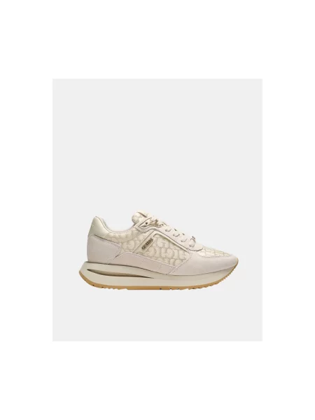 Sneakersy Guess Krémová béžové